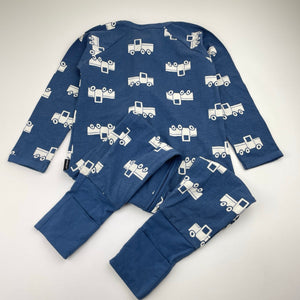 Boys Bonds, zip Wondersuit / zippy / romper, trucks, EUC, size 2,  
