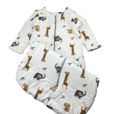 Unisex Baby Baby, wadded cotton sleeping bag, EUC, size 2,  