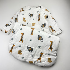 Unisex Baby Baby, wadded cotton sleeping bag, EUC, size 2,  