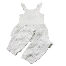 Load image into Gallery viewer, Girls anko, embroidered cotton playsuit / romper, EUC, size 2,  