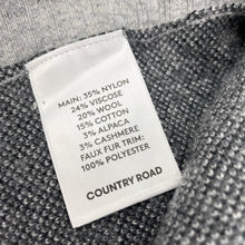 Load image into Gallery viewer, Girls Country Road, soft feel knit poncho sweater (size Small), GUC, size 2-4,  