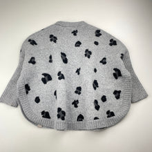 Load image into Gallery viewer, Girls Country Road, soft feel knit poncho sweater (size Small), GUC, size 2-4,  