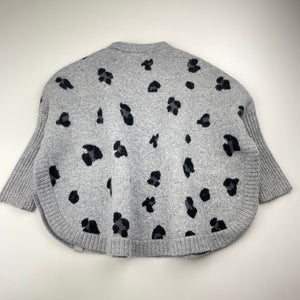 Girls Country Road, soft feel knit poncho sweater (size Small), GUC, size 2-4,  