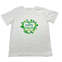 Load image into Gallery viewer, Girls lightweight, St Patrick&#39;s Day tee / top, GUC, size 7,  