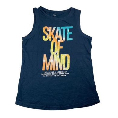 Boys Studio, cotton tank top, skate, EUC, size 10-11,  
