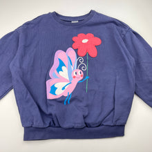 Load image into Gallery viewer, Girls Target, cotton sweater / jumoer, butterfly, FUC, size 5,  