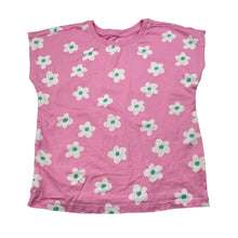 Load image into Gallery viewer, Girls Target, floral organic cotton tee / top, EUC, size 5,  