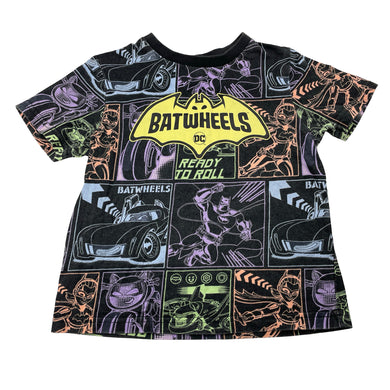 Boys DC Comics, BATWHEELS cotton tee / top, FUC, size 2,  