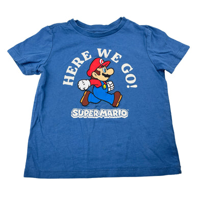Boys Nintendo, SUPER MARIO cotton tee / top, EUC, size 3,  
