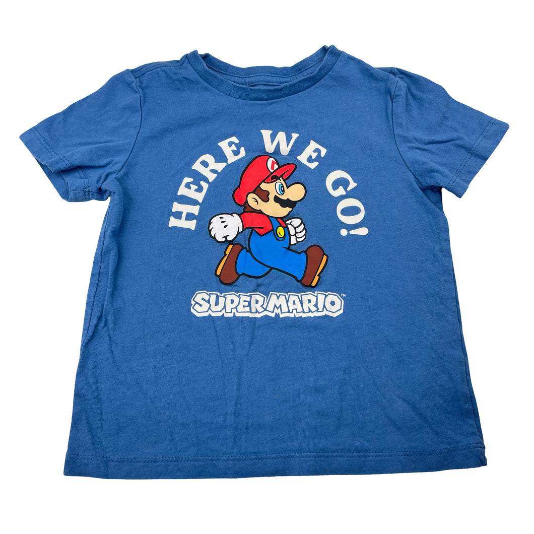 Boys Nintendo, SUPER MARIO cotton tee / top, EUC, size 3,  