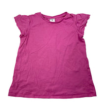 Load image into Gallery viewer, Girls Target, broderie trim cotton tee / top, EUC, size 5,  