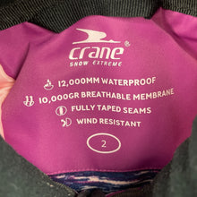 Load image into Gallery viewer, Girls Crane, Snow Extreme ski jacket / coat, EUC, size 2,  