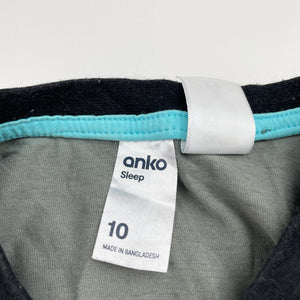 Boys Anko, cotton pyjama tee / top, GUC, size 10,  