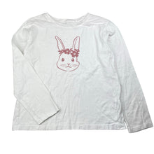 Load image into Gallery viewer, Girls Anko, cotton long sleeve tee / top, rabbit, EUC, size 9,  