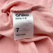 Load image into Gallery viewer, Girls Anko, cotton long sleeve tee / top, GUC, size 7,  