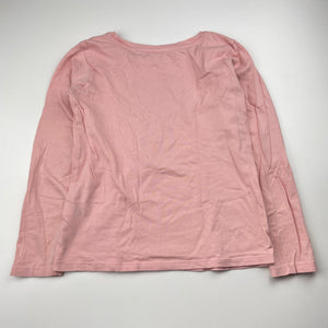 Girls Anko, cotton long sleeve tee / top, GUC, size 7,  