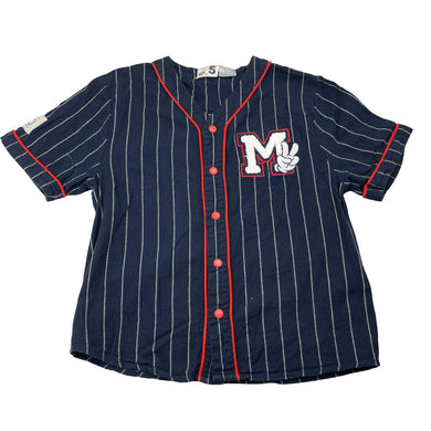 Boys Cotton On, Mickey Mouse cotton varsity style shirt / top, FUC, size 5,  