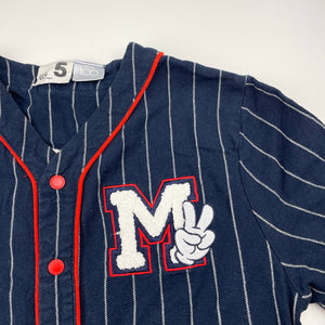 Boys Cotton On, Mickey Mouse cotton varsity style shirt / top, FUC, size 5,  