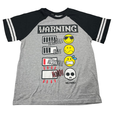 Unisex SMILEY World, pyjama tee / top, GUC, size 14,  