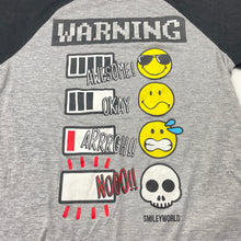 Load image into Gallery viewer, Unisex SMILEY World, pyjama tee / top, GUC, size 14,  