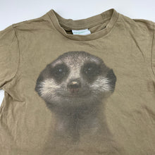 Load image into Gallery viewer, Boys TARONGA, cotton tee / top, meerkat, GUC, size 8,  