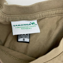 Load image into Gallery viewer, Boys TARONGA, cotton tee / top, meerkat, GUC, size 8,  