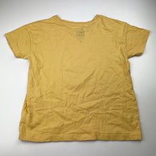 Load image into Gallery viewer, Girls SMILEY World, yellow cotton tee / top, EUC, size 8,  