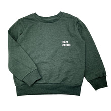 Load image into Gallery viewer, Unisex Bonds, green marle sweater / jumper, armpit to armpit: 37cm, shoulder to cuff: 38cm, EUC, size 5-6,  