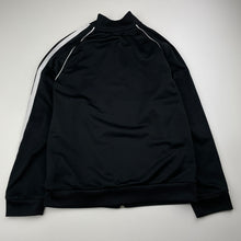 Load image into Gallery viewer, Unisex Adidas, black zip-up track top, GUC, size 7-8,  