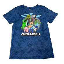 Load image into Gallery viewer, Boys Mojang, MINECRAFT tie-dyed tee / top, FUC, size 8,  