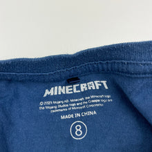 Load image into Gallery viewer, Boys Mojang, MINECRAFT tie-dyed tee / top, FUC, size 8,  