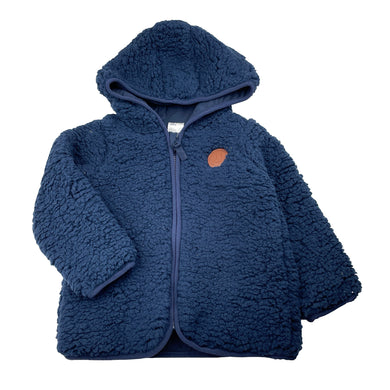 Boys Anko, soft fleece zip hoodie sweater, EUC, size 2,  