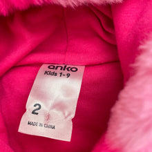 Load image into Gallery viewer, Girls Anko, lined soft fleece hoodie sweater, EUC, size 2,  