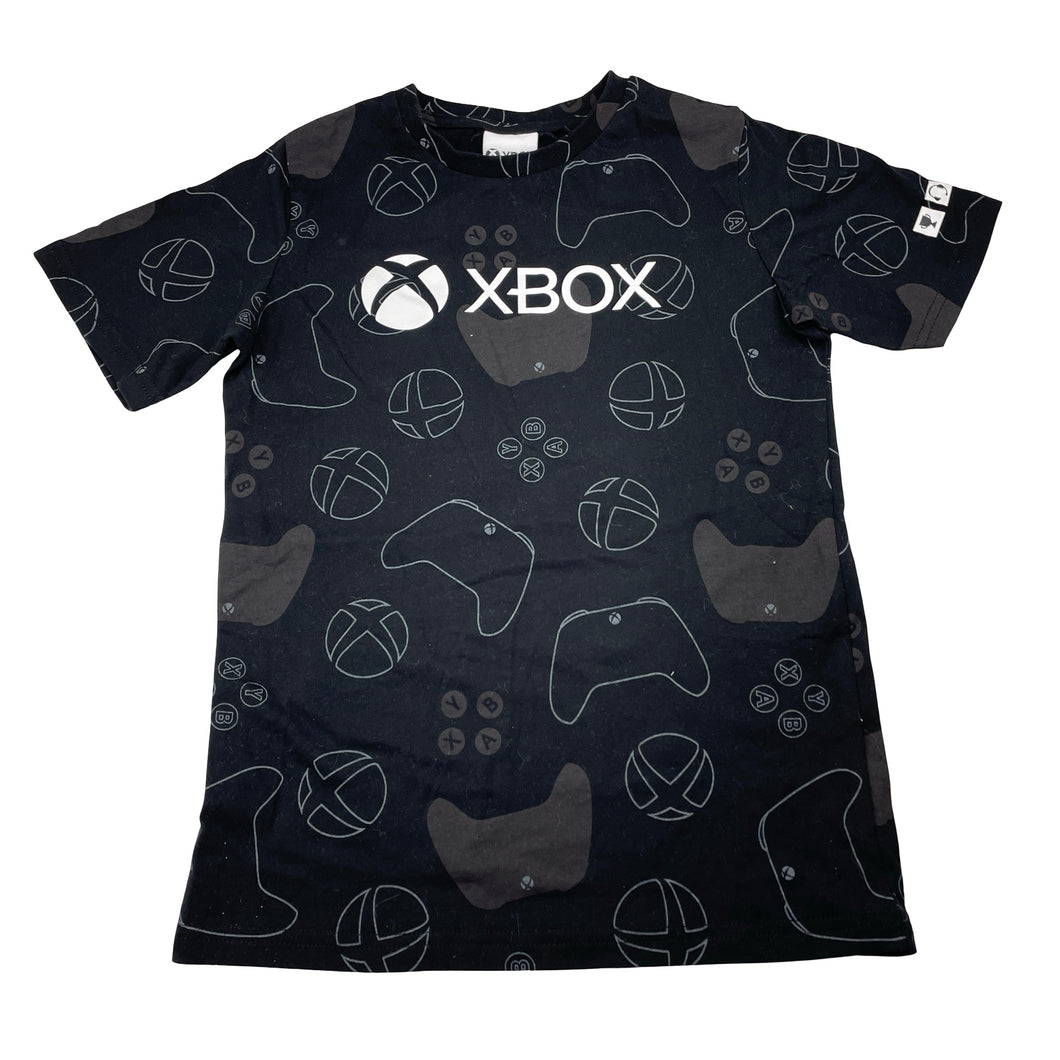 Boys Microsoft, XBOX black cotton tee / top, EUC, size 8,  