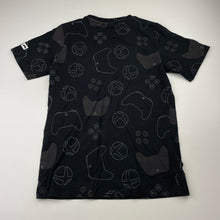 Load image into Gallery viewer, Boys Microsoft, XBOX black cotton tee / top, EUC, size 8,  