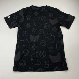 Boys Microsoft, XBOX black cotton tee / top, EUC, size 8,  