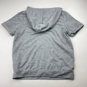 Boys SHEIN, lightweight hooded tee / top, FUC, size 7,  