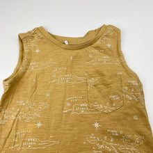 Load image into Gallery viewer, Boys Anko, yellow cotton tank top, EUC, size 3,  
