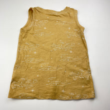 Load image into Gallery viewer, Boys Anko, yellow cotton tank top, EUC, size 3,  