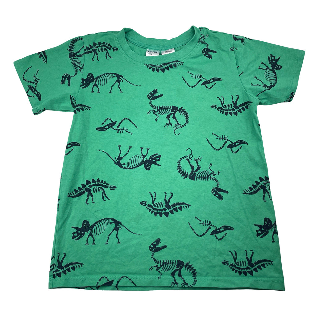 Boys Anko, pyjama tee / top, dinosaurs, GUC, size 8,  
