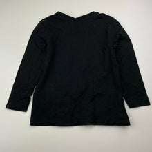 Load image into Gallery viewer, Boys Anko, black cotton long sleeve tee / top, EUC, size 3,  