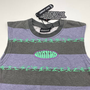 Boys GHANDA, cotton singlet / tank top, Grom Squad, NEW, size 1-2,  