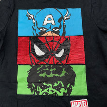 Load image into Gallery viewer, Boys MARVEL, superhero cottonlong sleeve tee / top, EUC, size 2,  