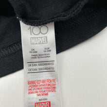 Load image into Gallery viewer, Boys MARVEL, superhero cottonlong sleeve tee / top, EUC, size 2,  