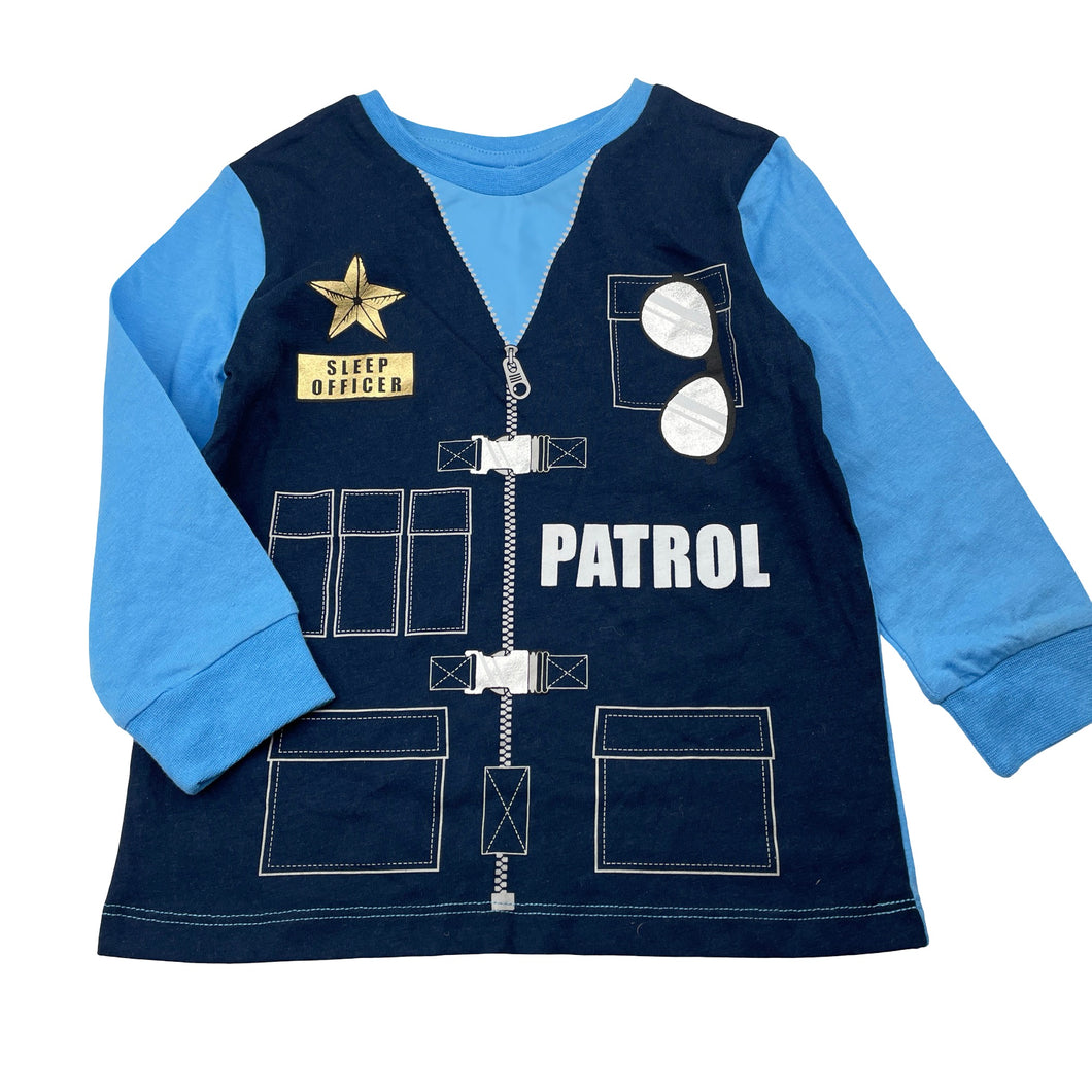 Boys Anko, long sleeve pyjama tee / top, NEW, size 2,  