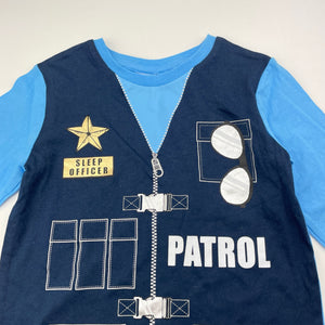 Boys Anko, long sleeve pyjama tee / top, NEW, size 2,  