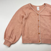 Load image into Gallery viewer, Girls Target, cotton knit balloon sleeve cardigan, EUC, size 5,  