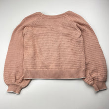 Load image into Gallery viewer, Girls Target, cotton knit balloon sleeve cardigan, EUC, size 5,  