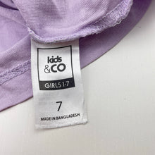 Load image into Gallery viewer, Girls Kids &amp; Co, cotton tee / top, unicorns, GUC, size 7,  