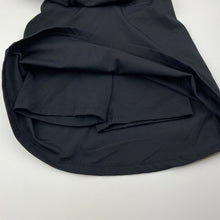 Load image into Gallery viewer, Girls Cotton On, black stretchy dress, built-in shorts, EUC, size 5, L: 55cm